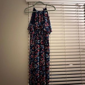Ruffled, flown midi dress from Nordstrom
